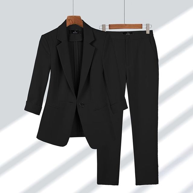 Veronica Elegant Tailored Suit Set