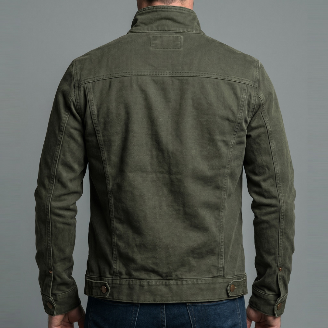 BRAXTON COTTON ZIP JACKET