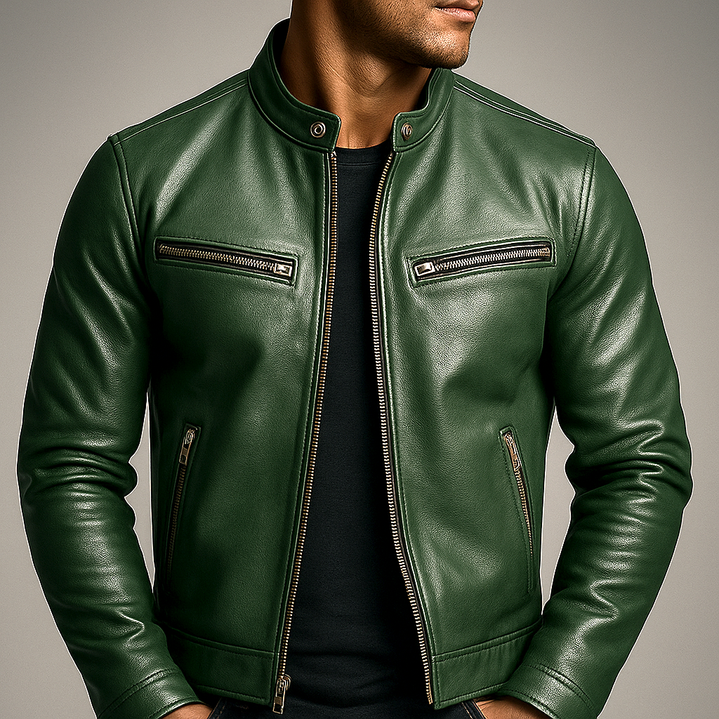 Rovello Vintage Leather Jacket
