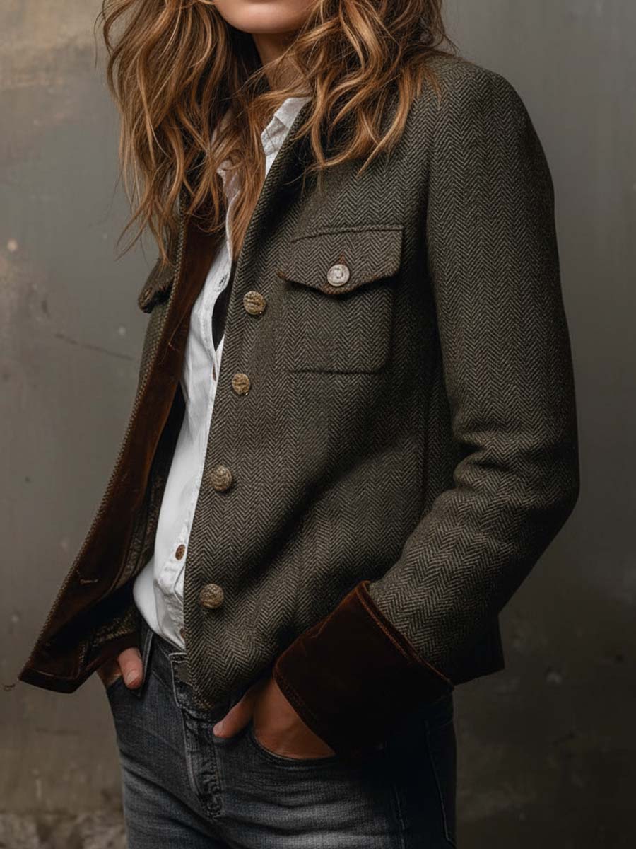 Heritage Herringbone Jacket