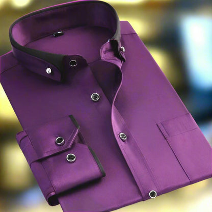Albert: Classic Cotton Shirt With Long Sleeves