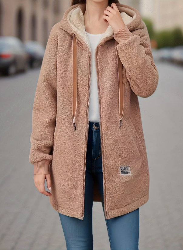 Women's Warm and Thick Faux Lambswool Winter Coat