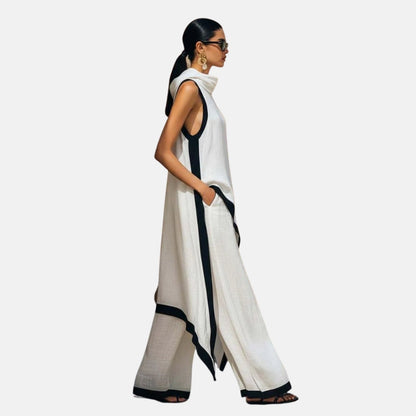 ELEANOR LONG TUNIC & WIDE-LEG SET
