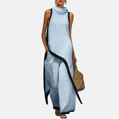 ELEANOR LONG TUNIC & WIDE-LEG SET