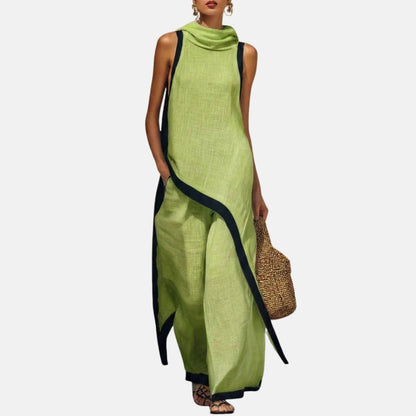 ELEANOR LONG TUNIC & WIDE-LEG SET