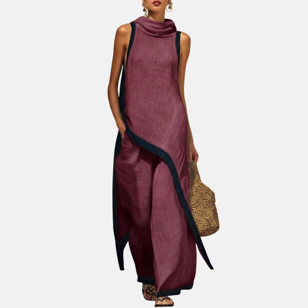 ELEANOR LONG TUNIC & WIDE-LEG SET