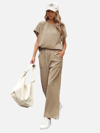 BROOKE COASTAL STRIPE SET