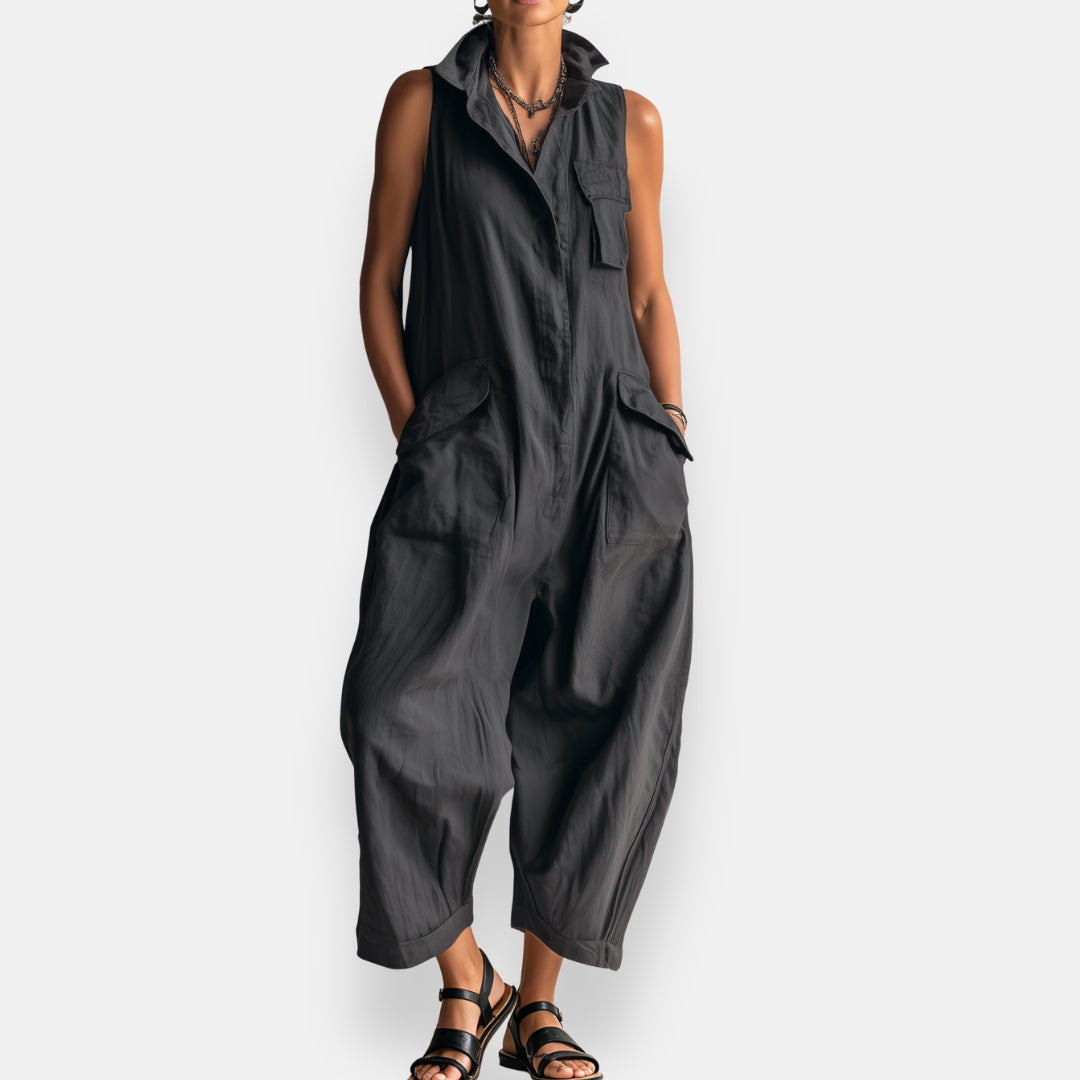 HARPER SLEEVELESS JUMPSUIT