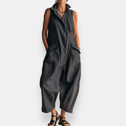 HARPER SLEEVELESS JUMPSUIT