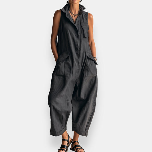 HARPER SLEEVELESS JUMPSUIT