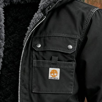 Harlan Fleece Utility Jacket
