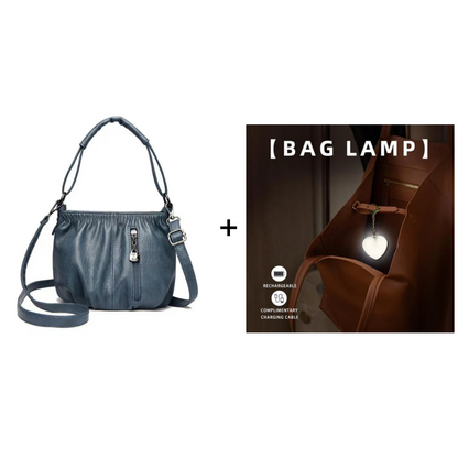 Sofia Leather Bucket Bag