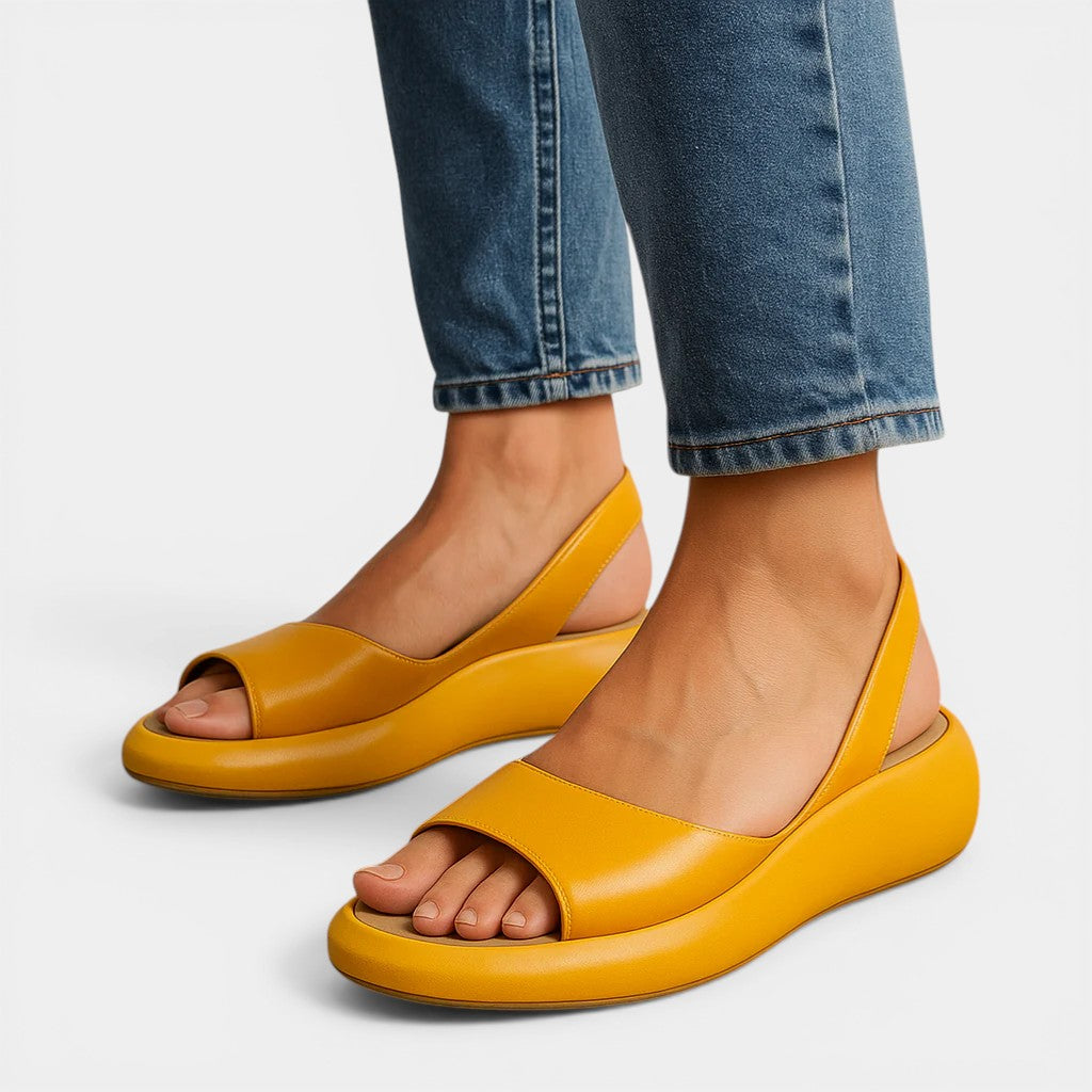 GLENDA - ORTHOPEDIC SLIP-ON OPEN TOE SANDALS