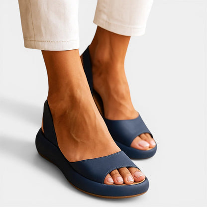 GLENDA - ORTHOPEDIC SLIP-ON OPEN TOE SANDALS