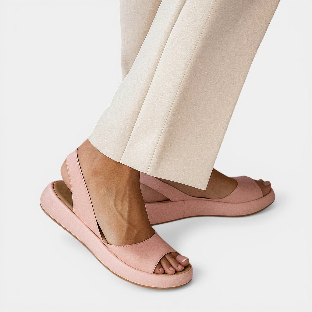 GLENDA - ORTHOPEDIC SLIP-ON OPEN TOE SANDALS