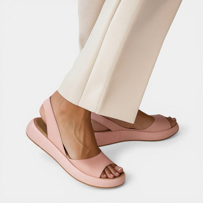 GLENDA - ORTHOPEDIC SLIP-ON OPEN TOE SANDALS