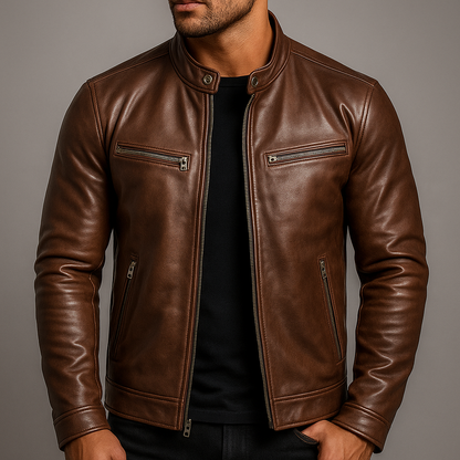 Rovello Vintage Leather Jacket