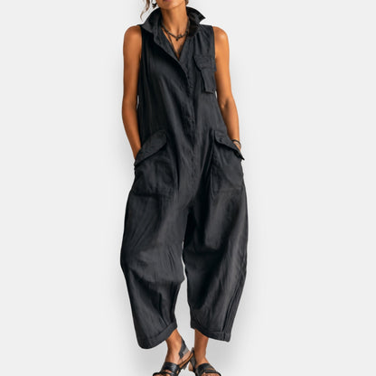 HARPER SLEEVELESS JUMPSUIT