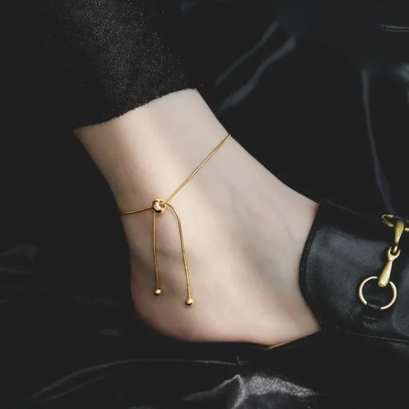 Seraphine Snake Chain Anklet