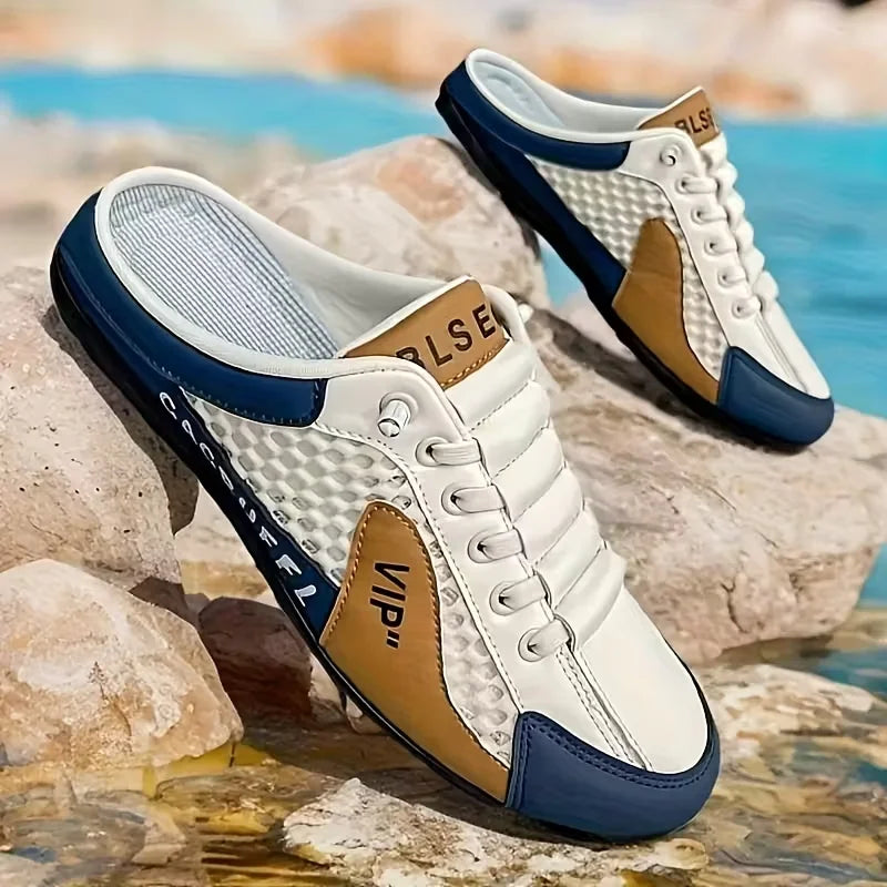 AEROWALK – BREATHABLE SLIP‑ON CASUAL TRAINERS