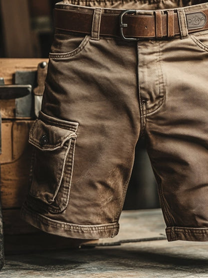 CAZARO RETRO CARGO SHORTS