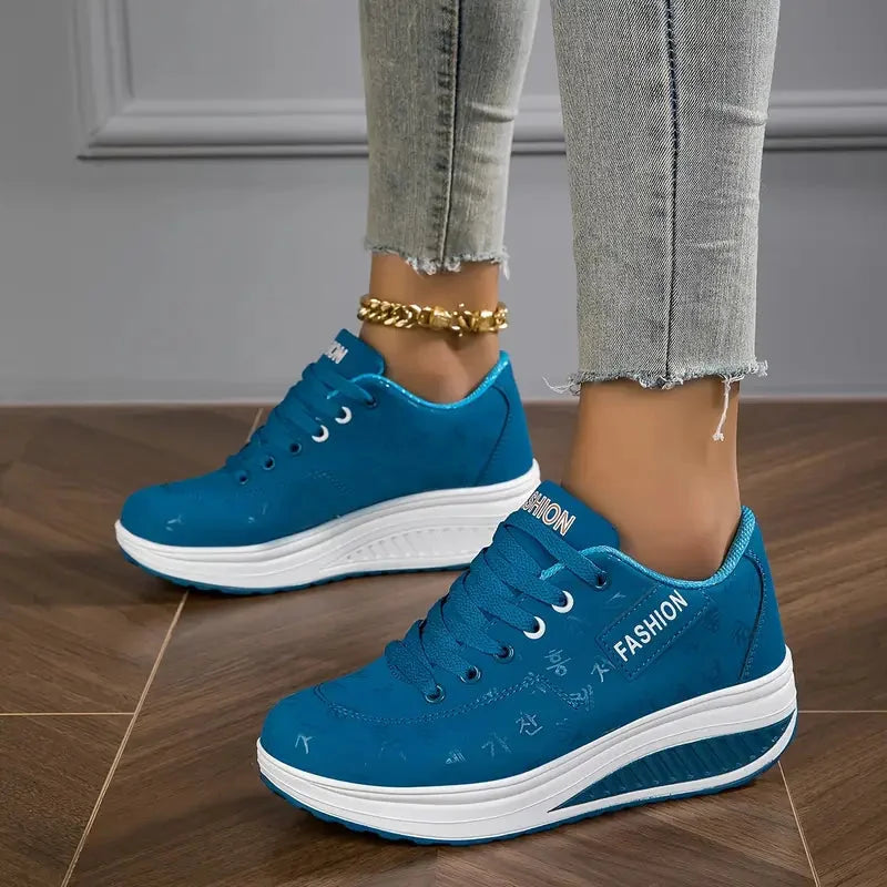 ZENARA ORTHOPEDIC PLATFORM SNEAKERS