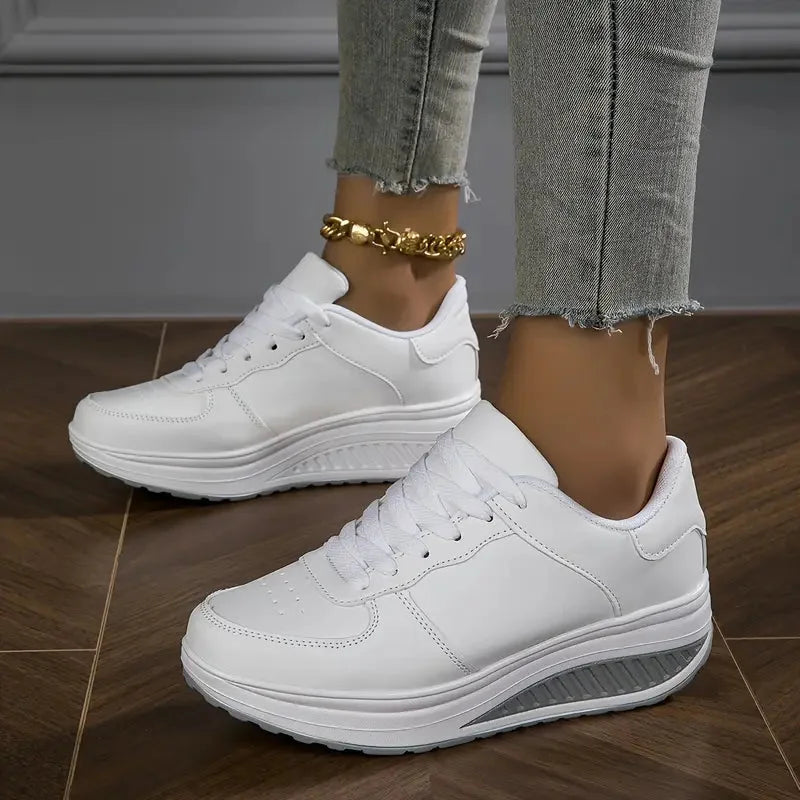 ZENARA ORTHOPEDIC PLATFORM SNEAKERS