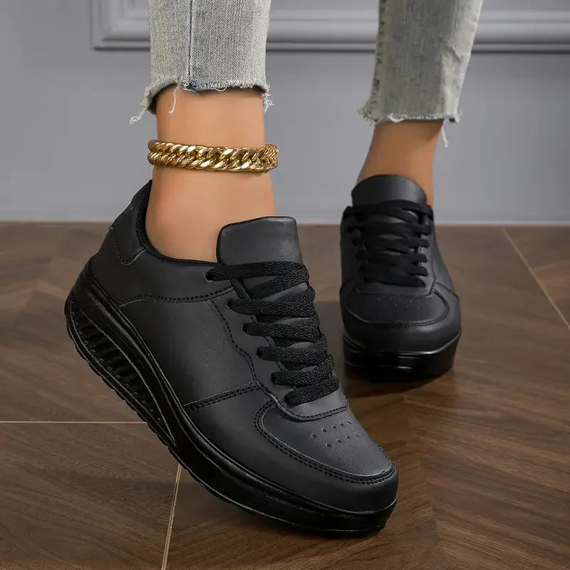 ZENARA ORTHOPEDIC PLATFORM SNEAKERS
