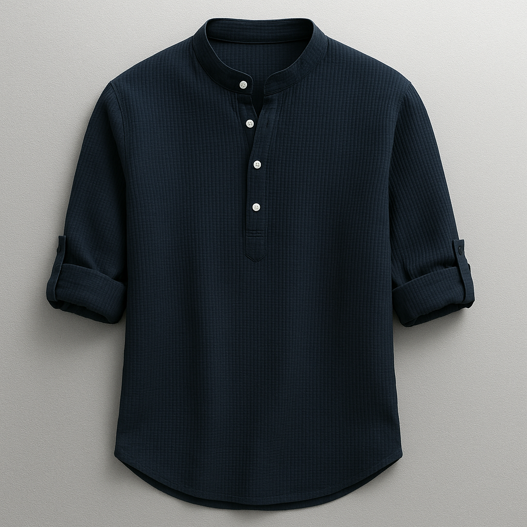 VARENO HENLEY SHIRT