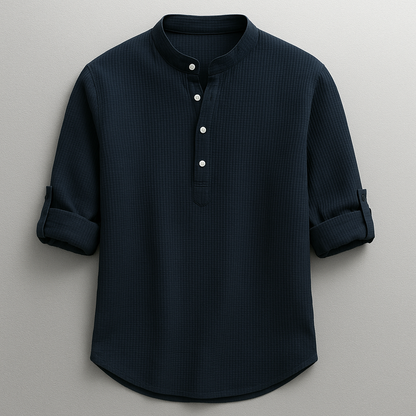 VARENO HENLEY SHIRT