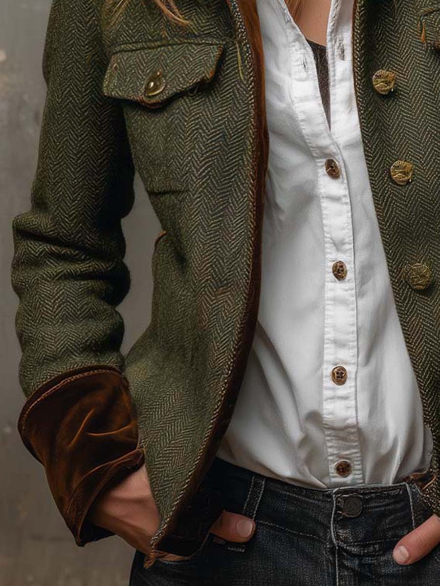 Heritage Herringbone Jacket