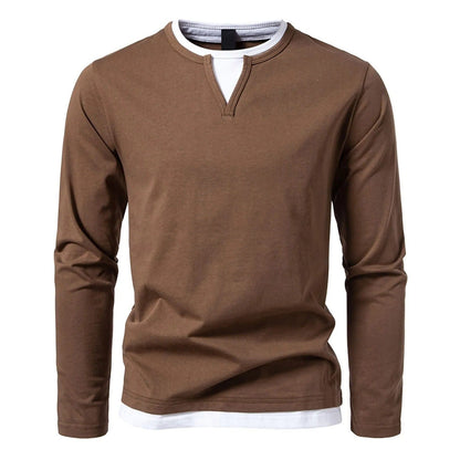 Elio Classic Long‑Sleeve Tee