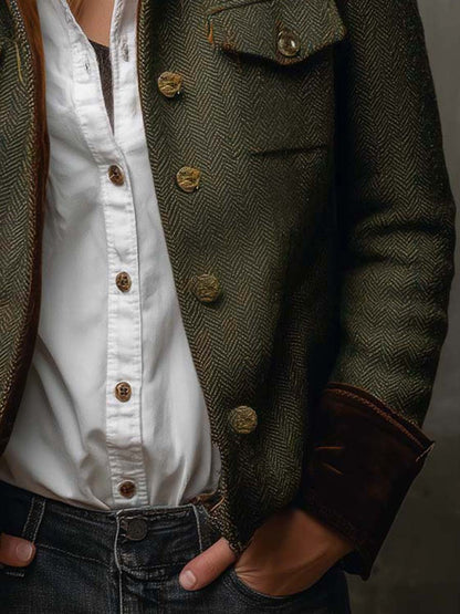 Heritage Herringbone Jacket