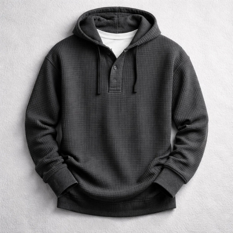 Caldoro Waffle Knit Hoodie