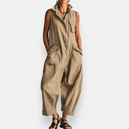 HARPER SLEEVELESS JUMPSUIT