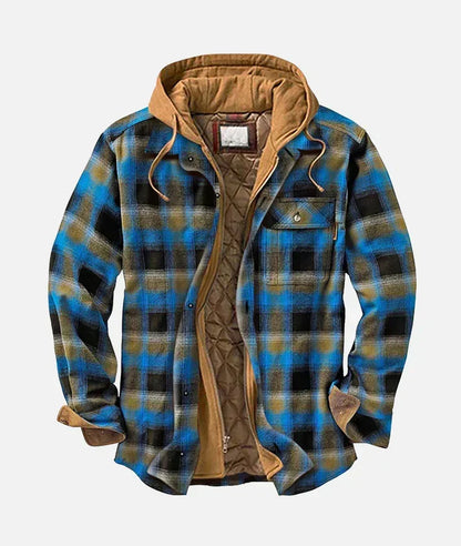 Checkered Patchwork Jacket