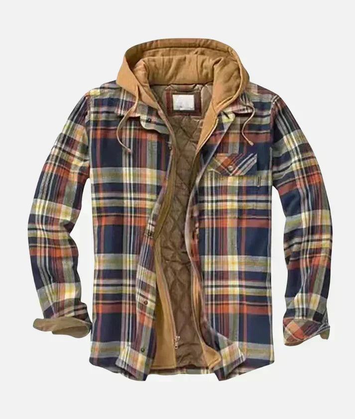 Checkered Patchwork Jacket