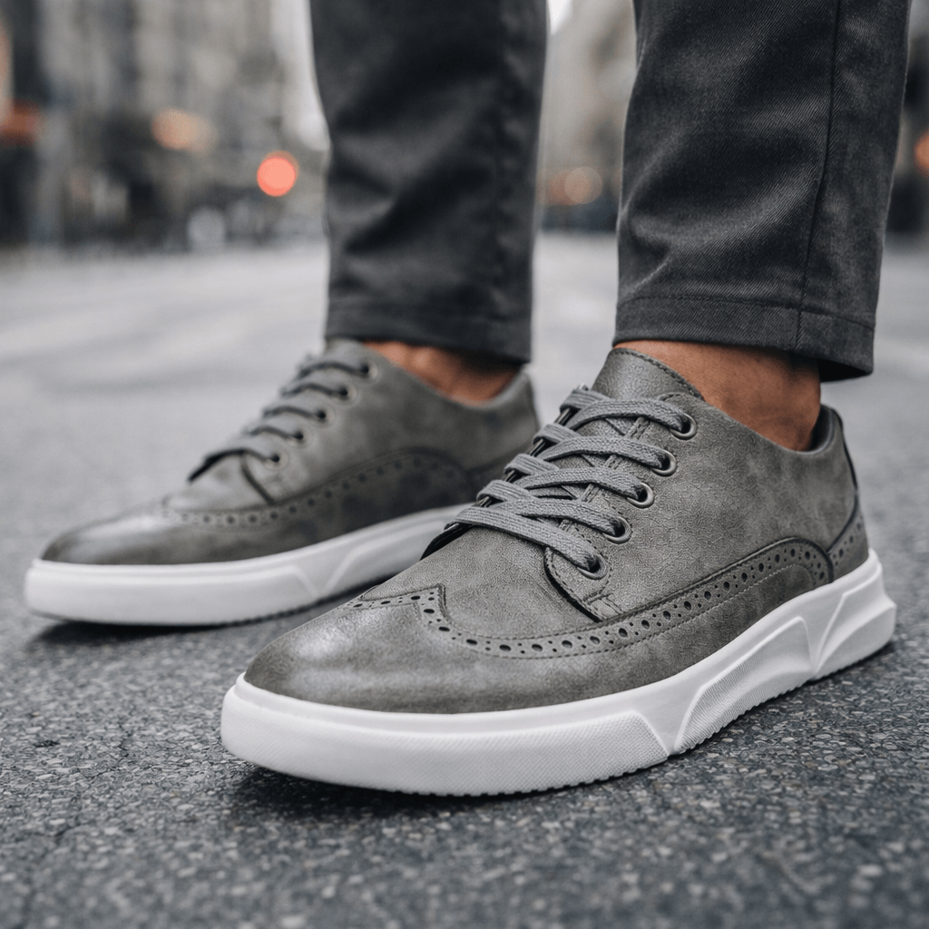AUSTIN LEATHER TRAINERS