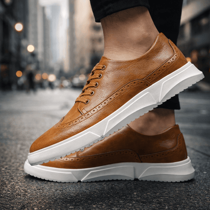 AUSTIN LEATHER TRAINERS