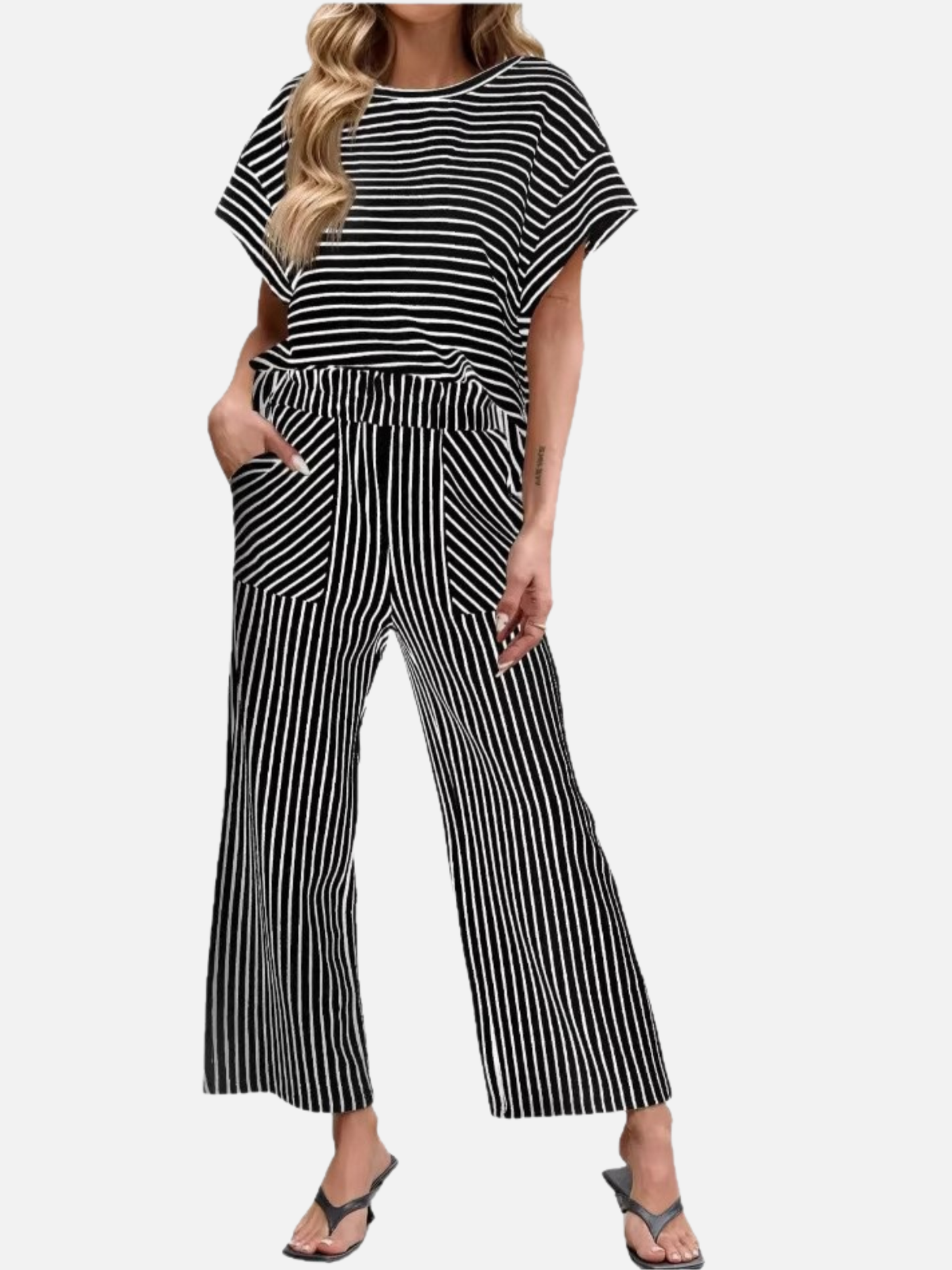BROOKE COASTAL STRIPE SET