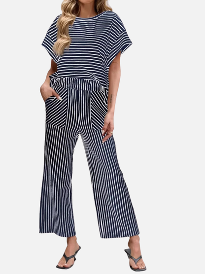 BROOKE COASTAL STRIPE SET