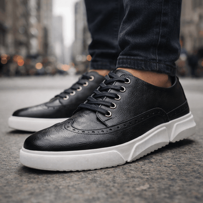 AUSTIN LEATHER TRAINERS