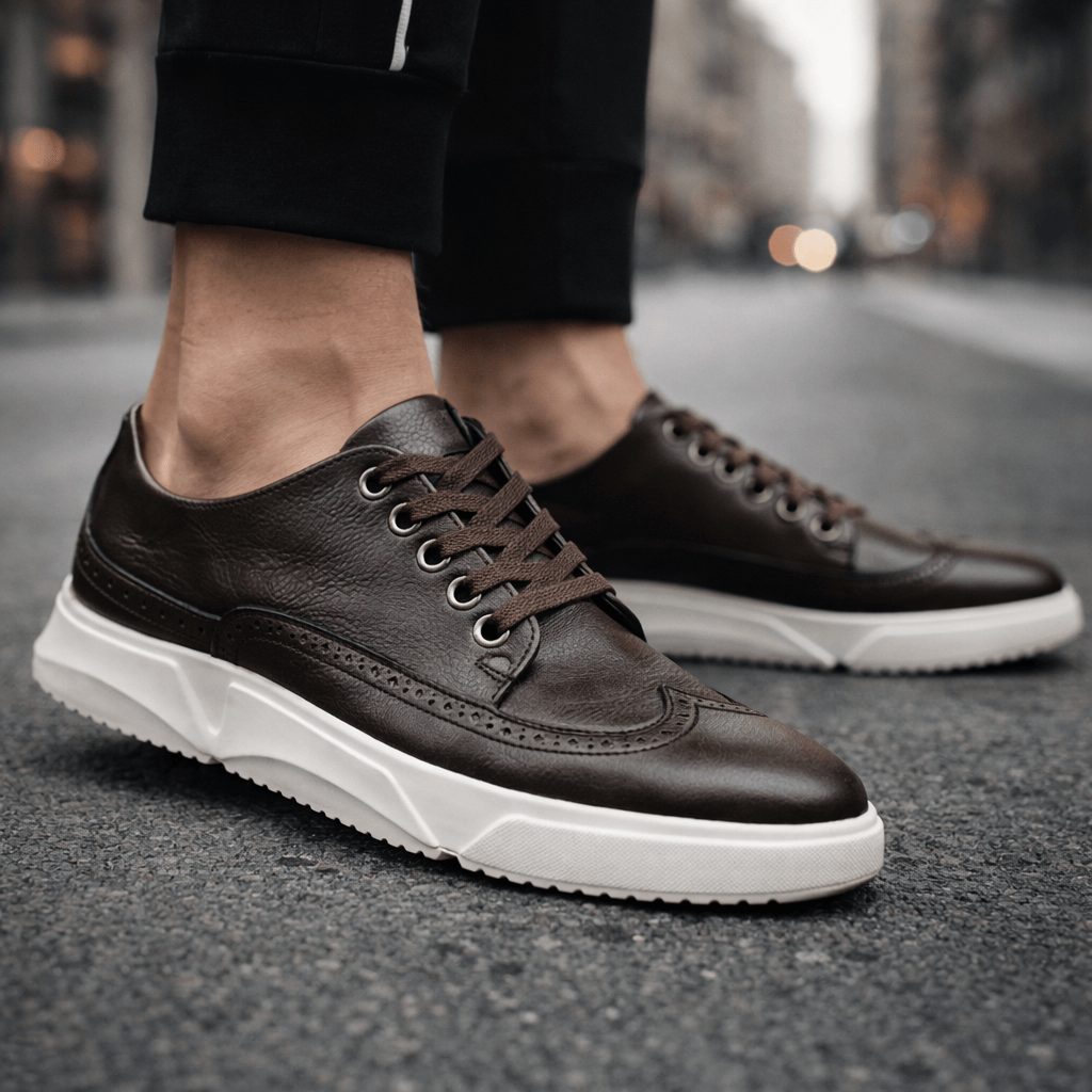 AUSTIN LEATHER TRAINERS