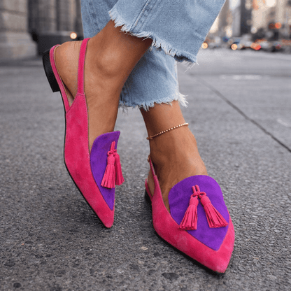 ELIZA TASSEL STRAP SANDALS