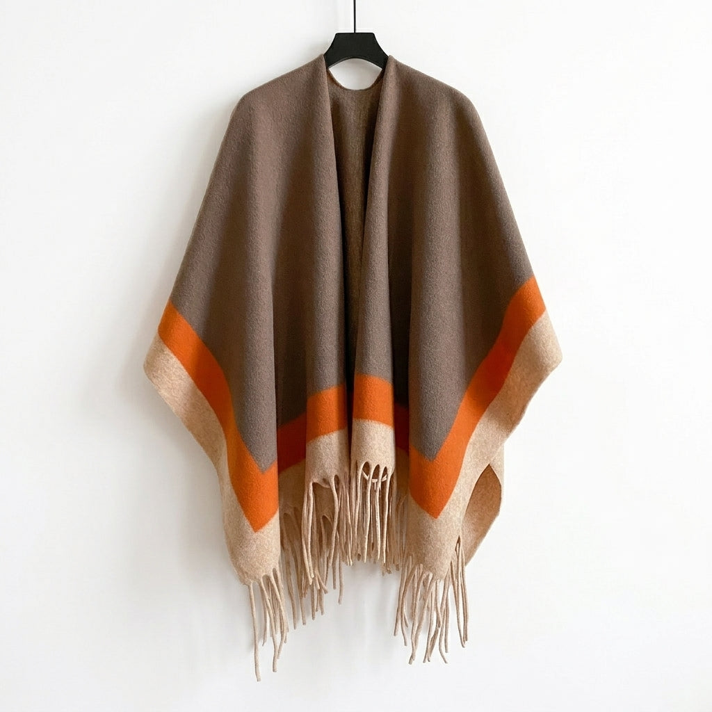 Amelia Oversized Poncho Shawl