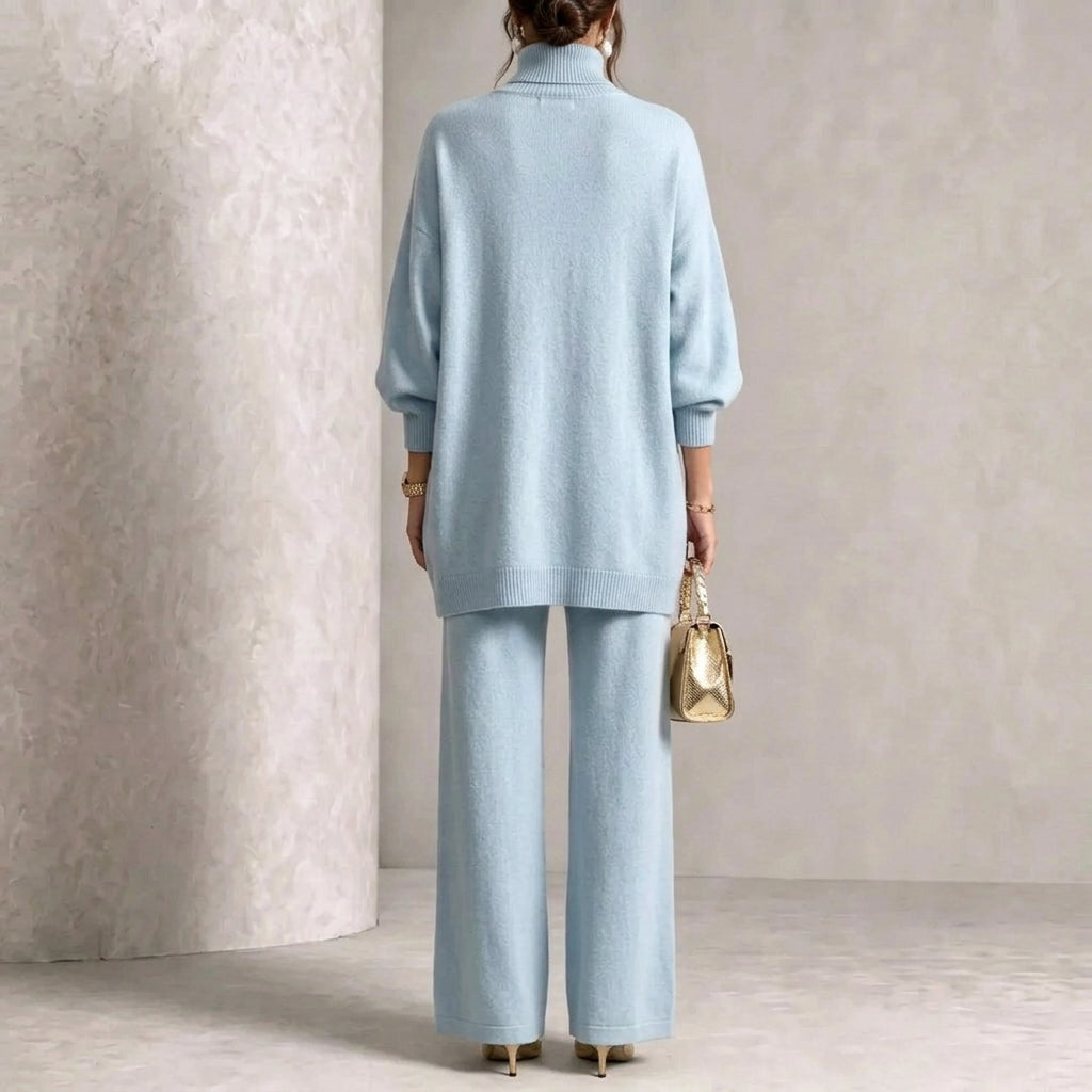 Women's Elegant Two-Piece Knit Set