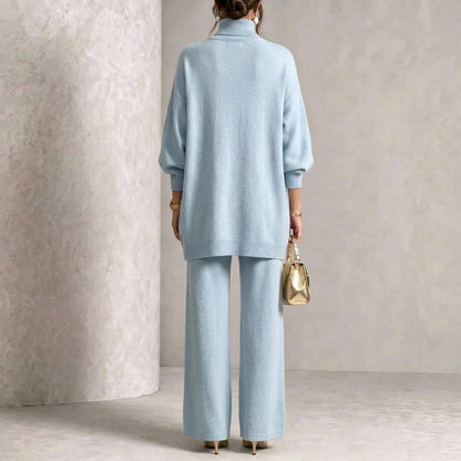 Women's Elegant Two-Piece Knit Set