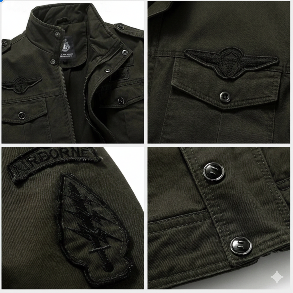 Carter | Structured Military Jacket