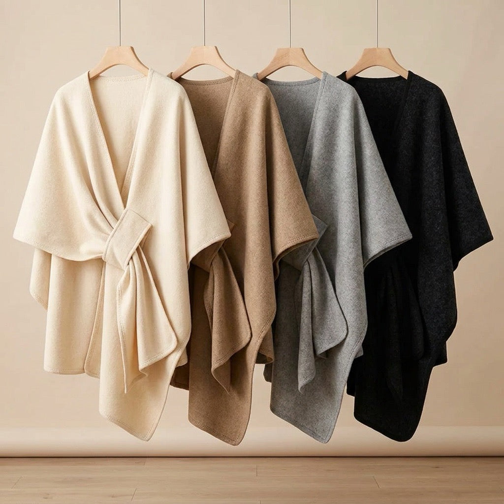 Avery Long Poncho Scarf
