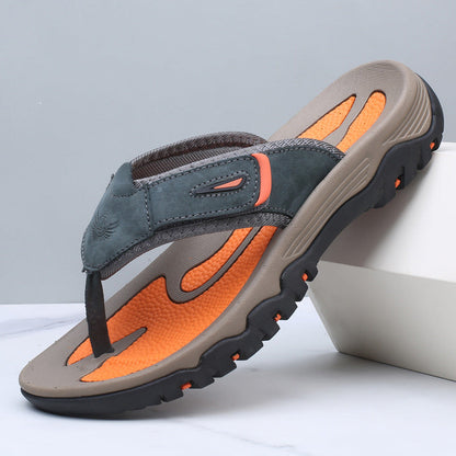 ALASTAIR LEATHER SANDALS